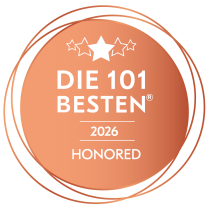 Logo die 101 Besten 2026 HONORED