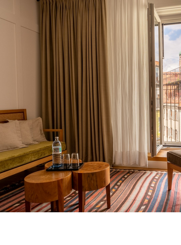 LOUIS Hotel Munich Courtyard Deluxe Room Image Stylish exclusive Interior Boutique Hotel Germany