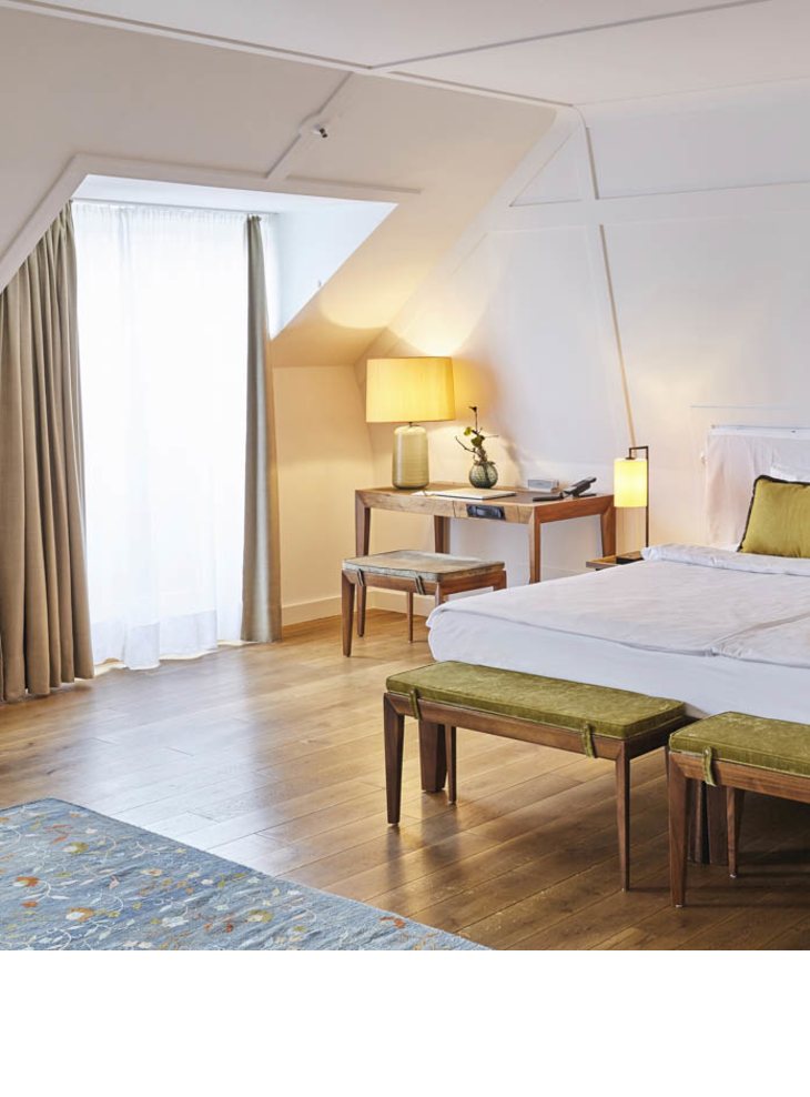 Luxury Suite Munich Double bed in LOUIS Suite Munich Germany