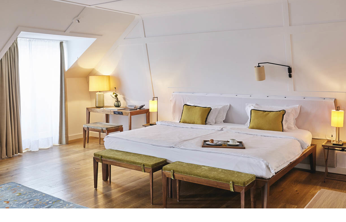 Luxury Suite Munich Double bed in LOUIS Suite Munich Germany