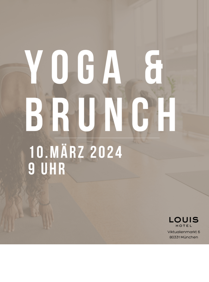Yoga und Brunch | LOUIS Hotel München