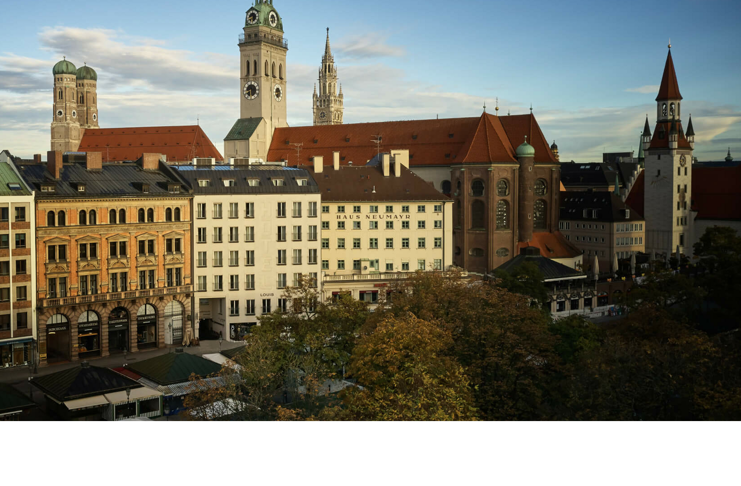 Aussenansicht des LOUIS Hotel München am Viktualienmarkt