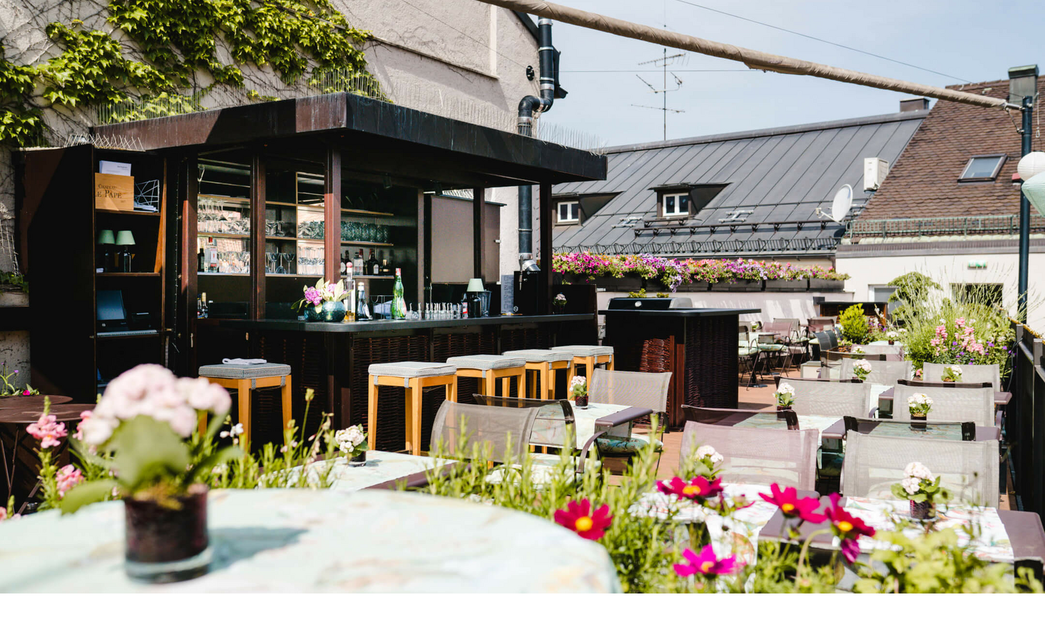 The Roof Terrace | Dachterrasse des LOUIS Hotel München